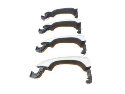 GM Front and Rear Exterior Door Handles in Summit White 84042546