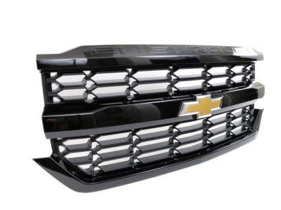 GM Grille in Black with Black Surround and Bowtie Logo 84134049