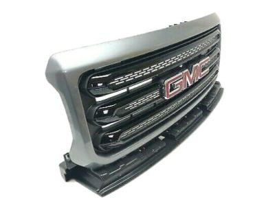 GM Grille in Black with Satin Steel Metallic Surround and GMC Logo 84193049