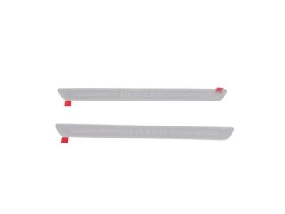 GM Front Door Sill Plates with Blazer Script 84200227