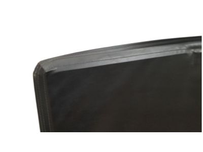 GM Short Bed Soft Tri-Fold Tonneau Cover in Black with Bowtie Logo 84203265