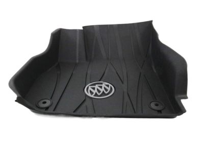 GM First-and Second-Row Premium All-Weather Floor Liners in Jet Black with Buick Logo 84204786