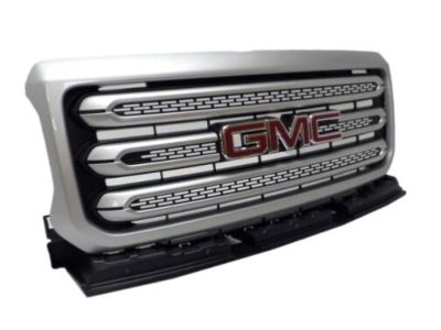 GM Grille in Black with Cyber Gray Metallic and Bowtie Logo 84270793