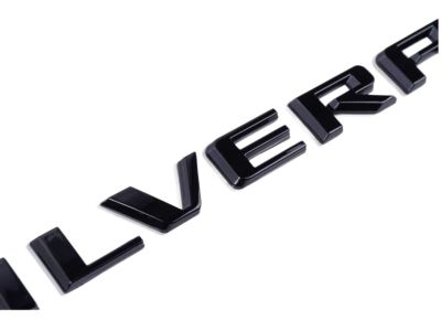 GM Silverado LTZ Emblems in Black 84300952