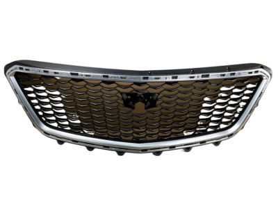 GM Grille in Black Mesh with Black Surround and Cadillac Logo 84504262