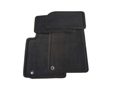 GM First-and Second-Row Carpeted Floor Mats in Jet Black 84531850