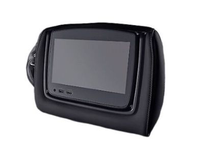 GM Rear-Seat Infotainment System with DVD Player in Dark Galvanized Vinyl 84581795