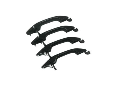 GM Front and Rear Door Handles in Black 84713668