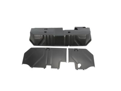 GM Crew Cab Underseat Lockable Storage Organizer in Black 84734683