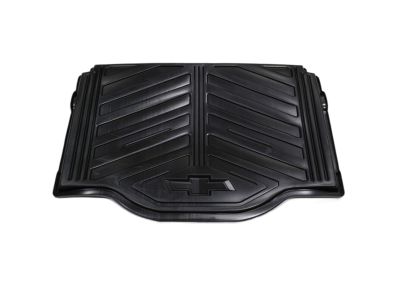 GM Premium All-Weather Cargo Area Tray in Jet Black with Bowtie Logo (for Hatchback Models) 95352480