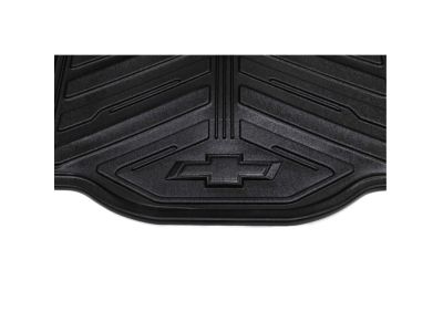 GM Premium All-Weather Cargo Area Tray in Jet Black with Bowtie Logo (for Hatchback Models) 95352480