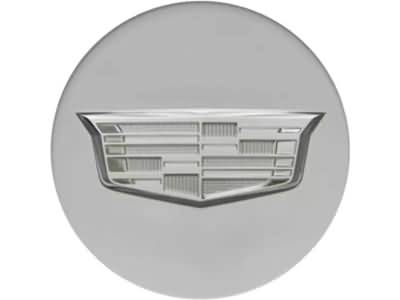 GM Center Cap in Black with Chrome Cadillac Logo 19333201