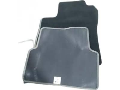 GM Front and Rear Carpeted Floor Mats in Black 42396422