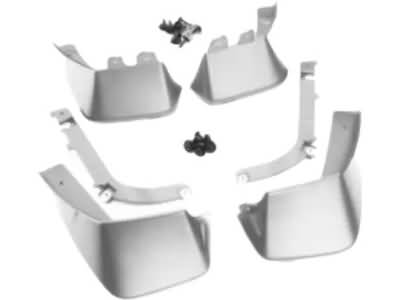 GM Silver Front and Rear Mud Guard Package 42776250