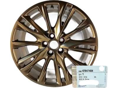 GM 20x8.5-Inch Aluminum Multi-Spoke Wheel in Tech Bronze 42847404