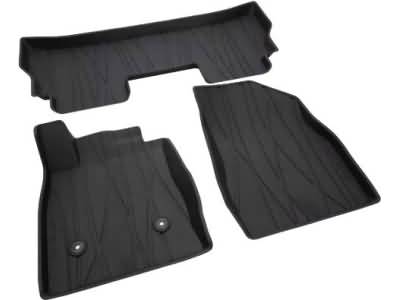 GM First- and Second-Row Premium All-Weather Floor Liners in Ebony with Buick Script 42850748