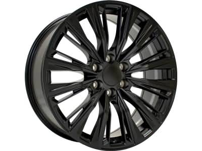 GM 22x9-Inch Forged Aluminum 12-Spoke Wheel Package in Dark Android and Polished Finish 84638161