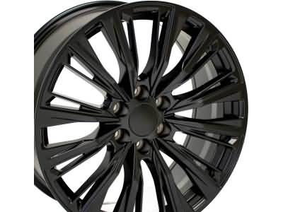 GM 22x9-Inch Forged Aluminum 12-Spoke Wheel Package in Dark Android and Polished Finish 84638161