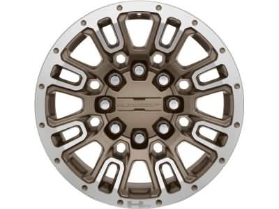 GM 18x9-Inch 8-Spoke Wheel in Tech Bronze with Machine Face 84828312