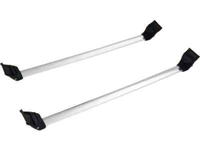 GM Roof Rack Cross Rail Package in Bright Anodized Aluminum 85009925