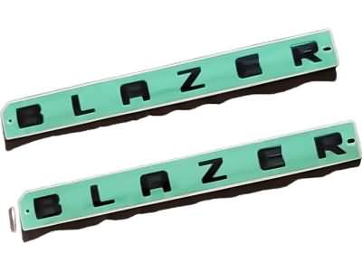 GM Blazer Emblems in Black 85040080