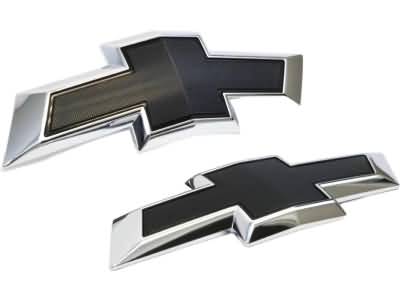 GM Bowtie Emblems in Black 86572175