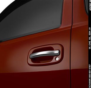 GM Door Handles - Front and Rear Set and Endgate with Bezel 17801144