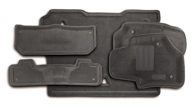 GM Floor Mats - Molded Carpet,Front,Note:GMC Logo,Ebony 12499334