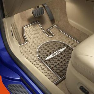 GM Floor Mats - Premium All Weather,Front,Note:HHR Logo,Cashmere (32i) 17801154