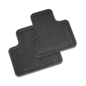 GM Rear Carpeted Floor Mats in Gray 15229704