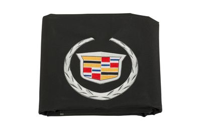 GM Cargo Area Liner in Black with Cadillac Logo 17803463