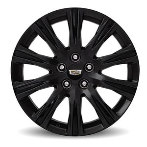 GM 19x8.5-Inch Aluminum 10-Split-Spoke Wheel in Satin Graphite 23221691