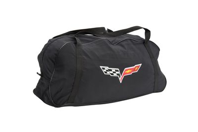 GM Premium Indoor Car Cover in Black with Z06 Logo 19158373