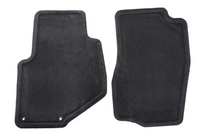 GM Front Carpeted Floor Mats in Ebony 19167255