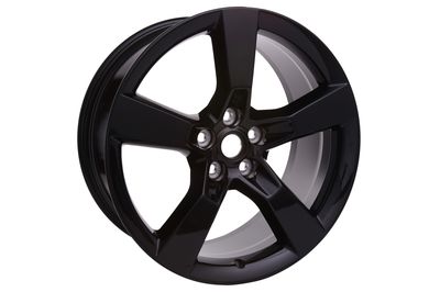 GM 20x9-Inch Aluminum 5-Spoke Rear Wheel in Black 19301171