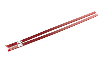 GM Regular Cab Smooth Door Moldings in Victory Red 23233836