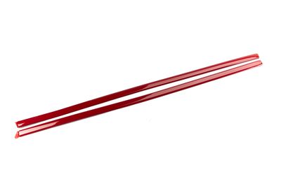 GM Regular Cab Smooth Door Moldings in Victory Red 23233836