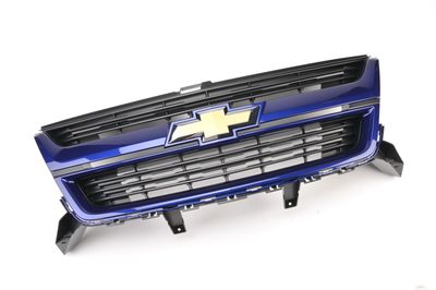 GM Grille in Laser Blue Metallic with Bowtie Logo 23321743