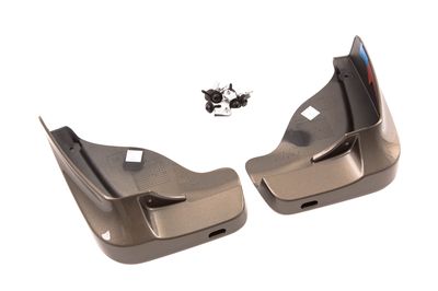 GM Front Molded Splash Guards in Bronze Alloy Metallic 23433544