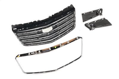 GM Grille in Black with Chrome Surround and Cadillac Logo 23473019