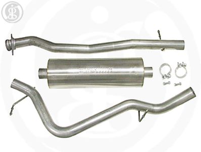 GM Cat-Back Exhaust System - Performance, Single Exhaust 19156372