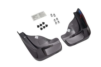 GM Front Molded Splash Guards in Midnight Amethyst Metallic 23433545