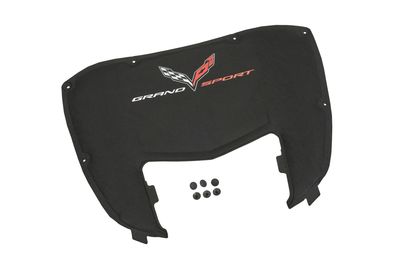 GM Underhood Liner in Black with Grand Sport Logo 23321670