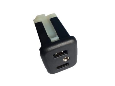 GM 23496501 Receptacle Assembly, Audio Player & Usb *Black