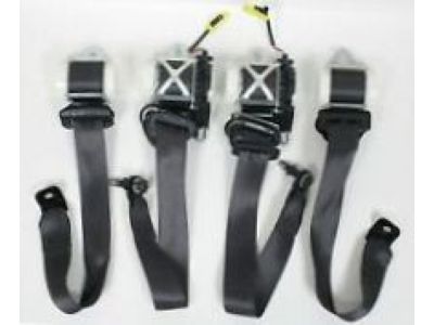 GM 19353923 Passenger Seat Belt Kit (Retractor Side) (W/ Pre, Tensioner)*Black