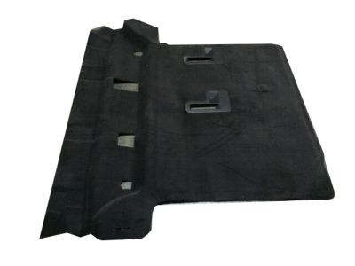 GM 15255558 Carpet Assembly, Rear Floor Panel *Ebony