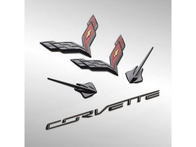 2015 Chevrolet Corvette Emblem - 23465587