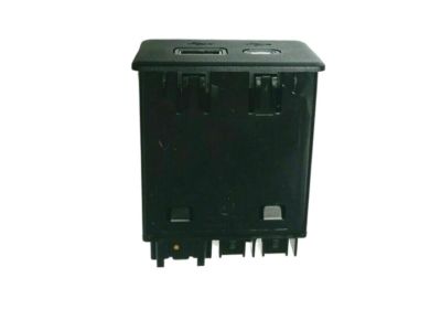 GM 13520516 Receptacle Assembly, Usb 2 Port W/ Rem *Jet Black