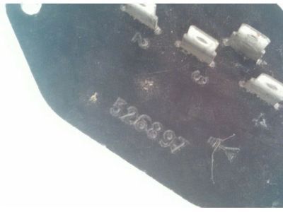 GM 526897 Resistor Assembly, Blower Motor