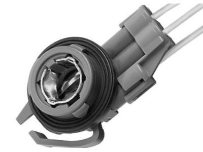 GM 12141493 Socket,Stop Lamp Tail Lamp & Turn Signal Lamp (W/Leads)